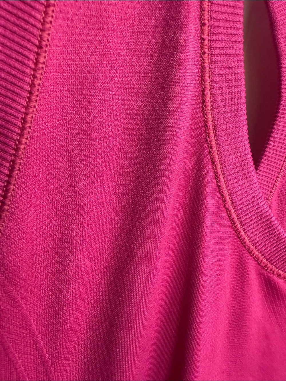 Old Navy Magenta Racerback Tank - Picture 2 of 5